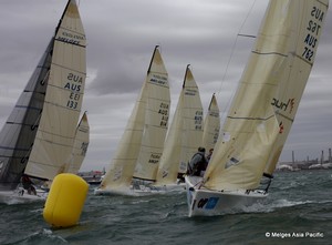 2013 Melges 24 Nationals Day 2 photo copyright Melges Asia Pacific taken at  and featuring the  class