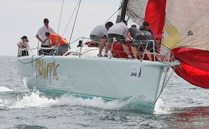 Frantic continue to enjoy their racing. - TP52 Southern Cross Cup photo copyright  John Curnow taken at  and featuring the  class