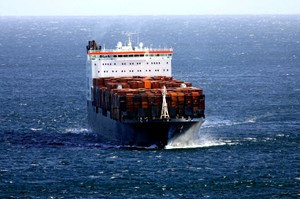 Hundreds of container ships ply the world's oceans, carrying thousands of containers to countries all over the world. Scan ahead of the boat in a wide arc to locate containers that fell overboard or other debris that could cause serious damage to your boat hull. Increase visual scans with a binocular when near shipping lanes or routes. photo copyright Captain John Jamieson http://www.skippertips.com taken at  and featuring the  class
