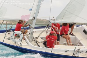 Frolic at Jolly Harbour Valentine&rsquo;s Regatta and Rum Festival photo copyright  Kevin Johnson http://www.kevinjohnsonphotography.com/ taken at  and featuring the  class
