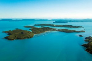 Hamilton Island aerial view photo copyright Rob Mundle taken at  and featuring the  class