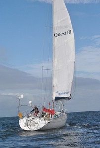 Quest setting sail in September photo copyright  SW taken at  and featuring the  class