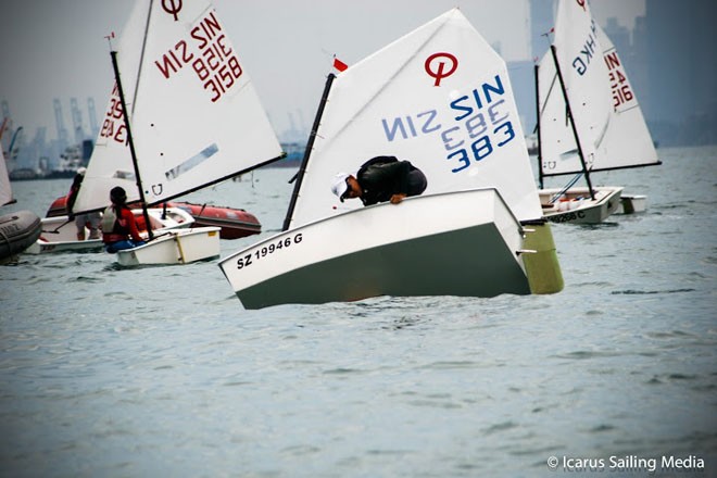 Singapore Youth National Championships 2013 - Day 3 ©  Icarus Sailing Media http://www.icarussailingmedia.com/