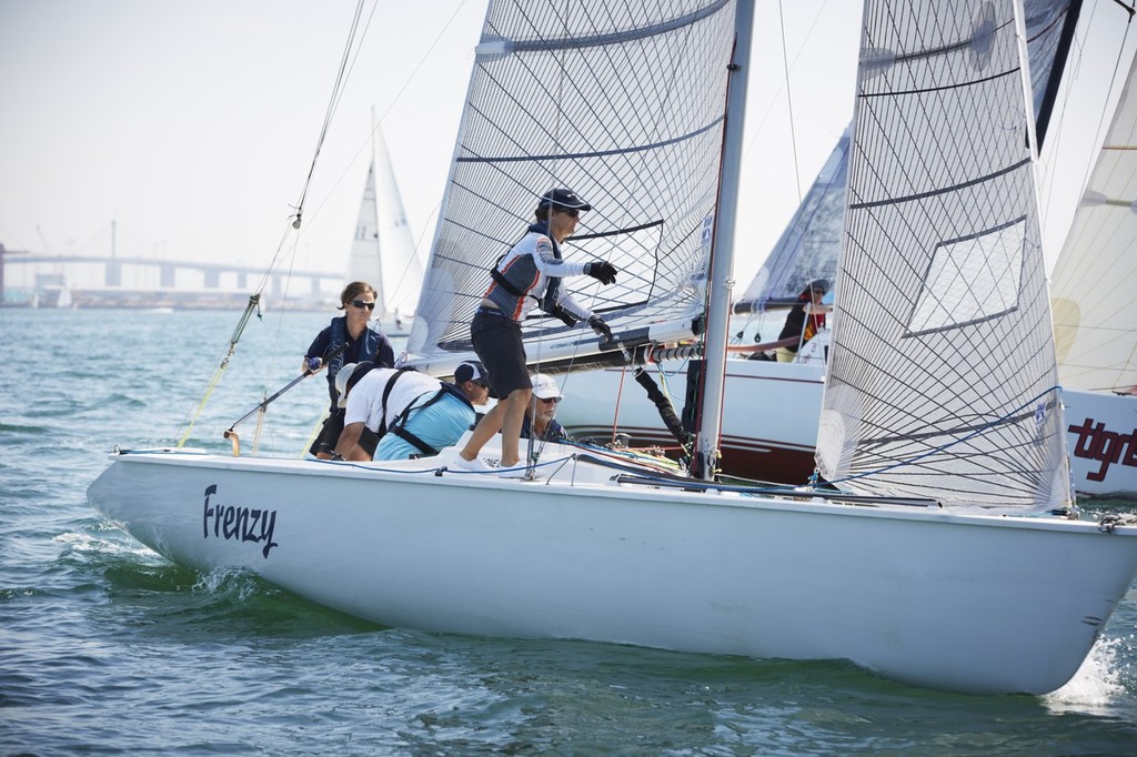 Frenzy pips Tigris to line honours - Port Phillip Women's Championship Series (PPWCS) photo copyright Mackenzie Charlton taken at  and featuring the  class