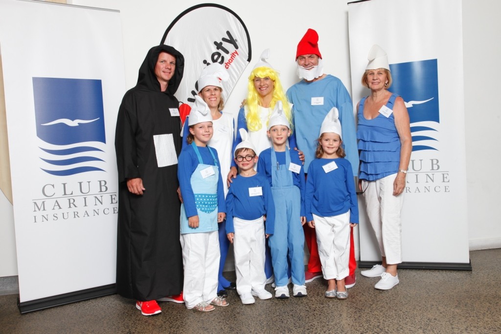 The Smurfs photo copyright Stephen Milne taken at  and featuring the  class