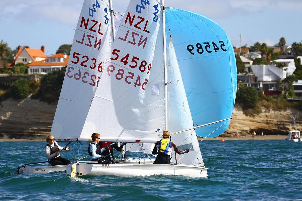 (10) - 2013 420 Nationals Takapuna photo copyright Richard Gladwell www.photosport.co.nz taken at  and featuring the  class