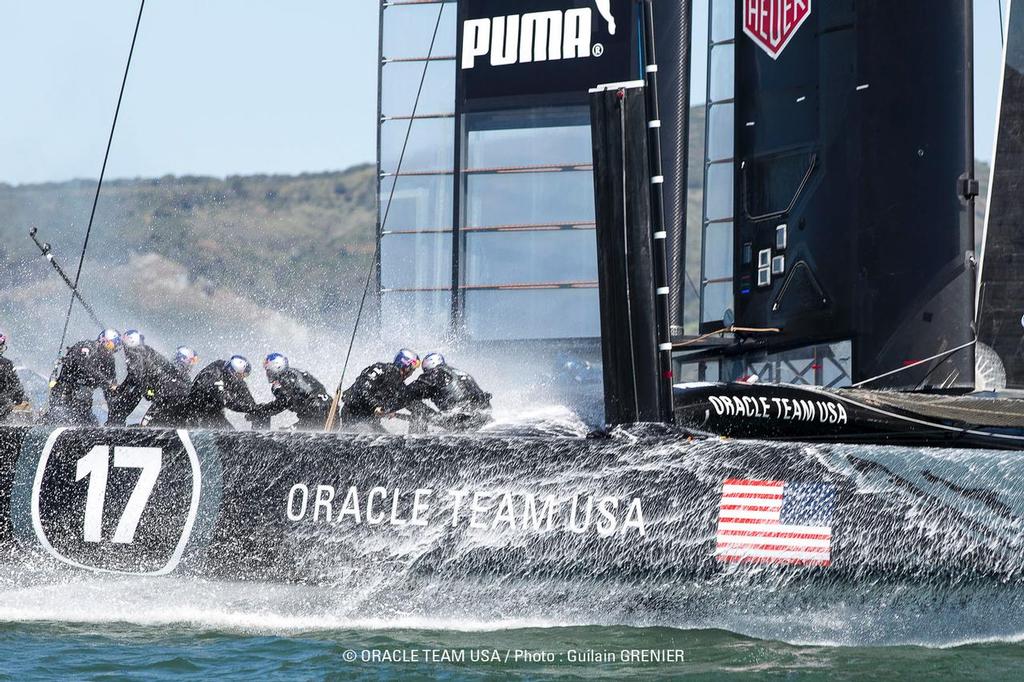 - Oracle Team USA March 2013  Training photo copyright Guilain Grenier Oracle Team USA http://www.oracleteamusamedia.com/ taken at  and featuring the  class