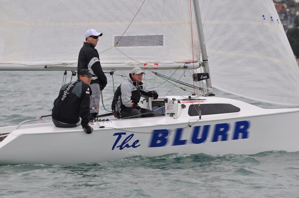 The Blurr - 2013 Elliott 5.9 Nationals photo copyright Suellen Hurling taken at  and featuring the  class
