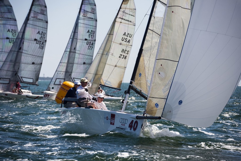 Oleander sailing in Bacardi Miami Sailing Week, day five. photo copyright  Cory Silken taken at  and featuring the  class
