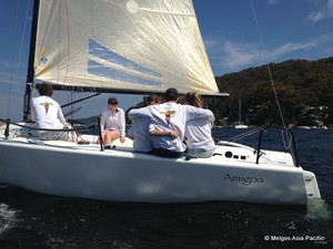 2013 Melges Young Guns Regatta photo copyright Melges Asia Pacific taken at  and featuring the  class
