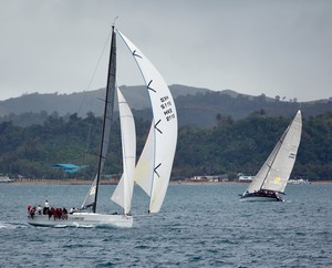 Boracay Cup Regatta 2013.  HiFi. photo copyright Guy Nowell http://www.guynowell.com taken at  and featuring the  class