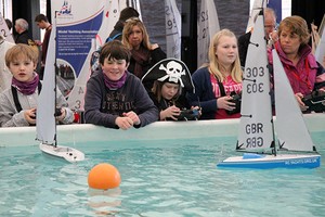Pirates want to sail fast too - 2013 RYA Dinghy Show photo copyright Sail-World.com http://www.sail-world.com taken at  and featuring the  class