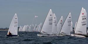 OK Dinghy World Championship 2012 photo copyright Bo Svensmark taken at  and featuring the  class