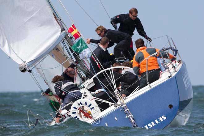 Soulmate overcomes mainsail challenge and overtakes lead © Sander van der Borch http://www.sandervanderborch.com