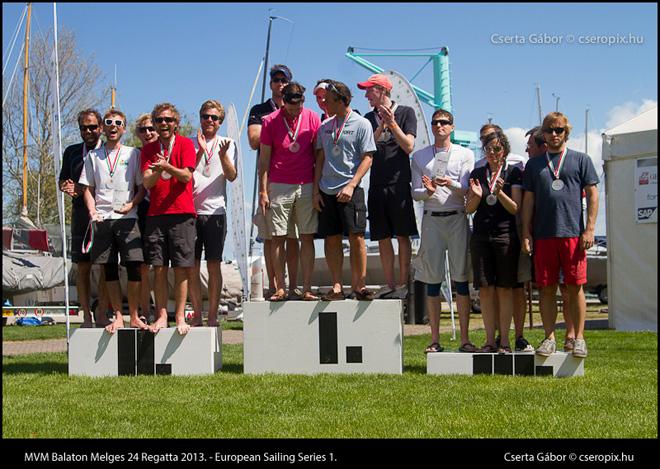 MVM Balaton Melges 24 Regatta 2013 - Winner’s Corinthian © Gabor Cserta