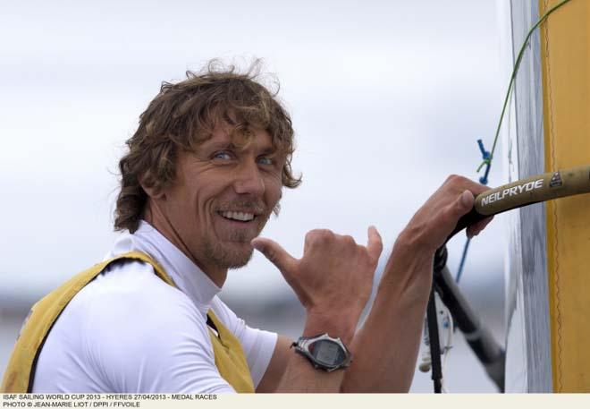 2013 ISAF Sailing World Cup: Medal Races, Men’s RS:X Przemyslaw Miarczynski (POL) ©  Jean-Marie Liot /DPPI/FFV