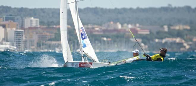 Mat Belcher and Will Ryan - 2013 ISAF Sailing World Cup Palma ©  Victor Kovalenko