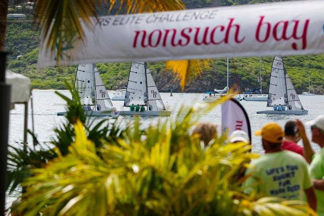 View from the beach, Nonsuch Bay RS Elite Challenge - Antigua Sailing Week © Martin Wadhams