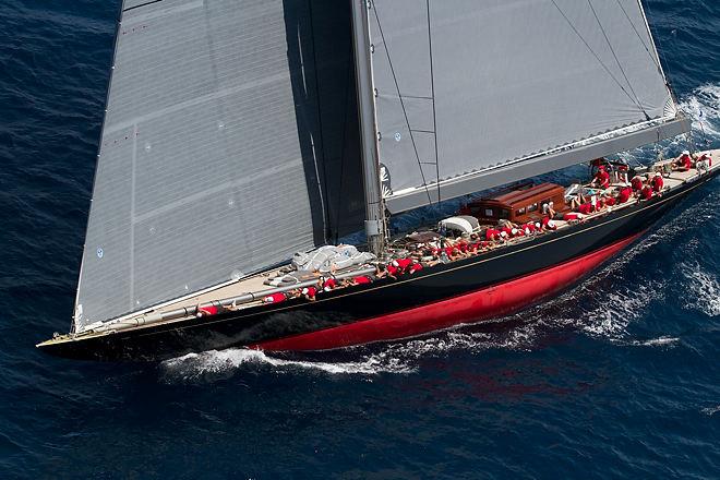 2013 Superyacht Cup Palma - J-Class aerial action © Ingrid Abery http://www.ingridabery.com