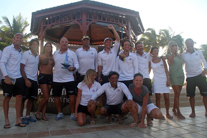 2013 OtterBoxÂ® Melges 32 Virgin Islands Sailing Series Champion, Roberto Tomasini Grinover, Robertissima<br />
 © JOY - International Melges 32 Class Association http://melges32.com/