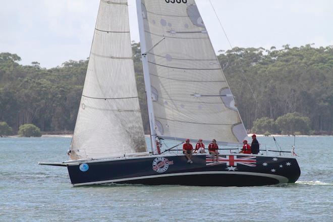 Secret Men’s Business 1 - Sail Port Stephens 2013, Nelson Bay (Aus), Commodore’s Cup.  © Teri Dodds