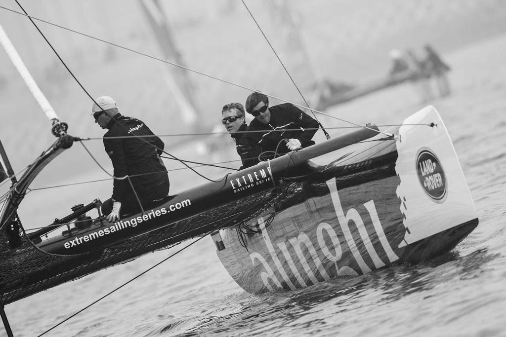 Extreme Sailing Series 2013 Act 3 Qingdao - Alinghi<br />
 © Lloyd Images http://lloydimagesgallery.photoshelter.com/