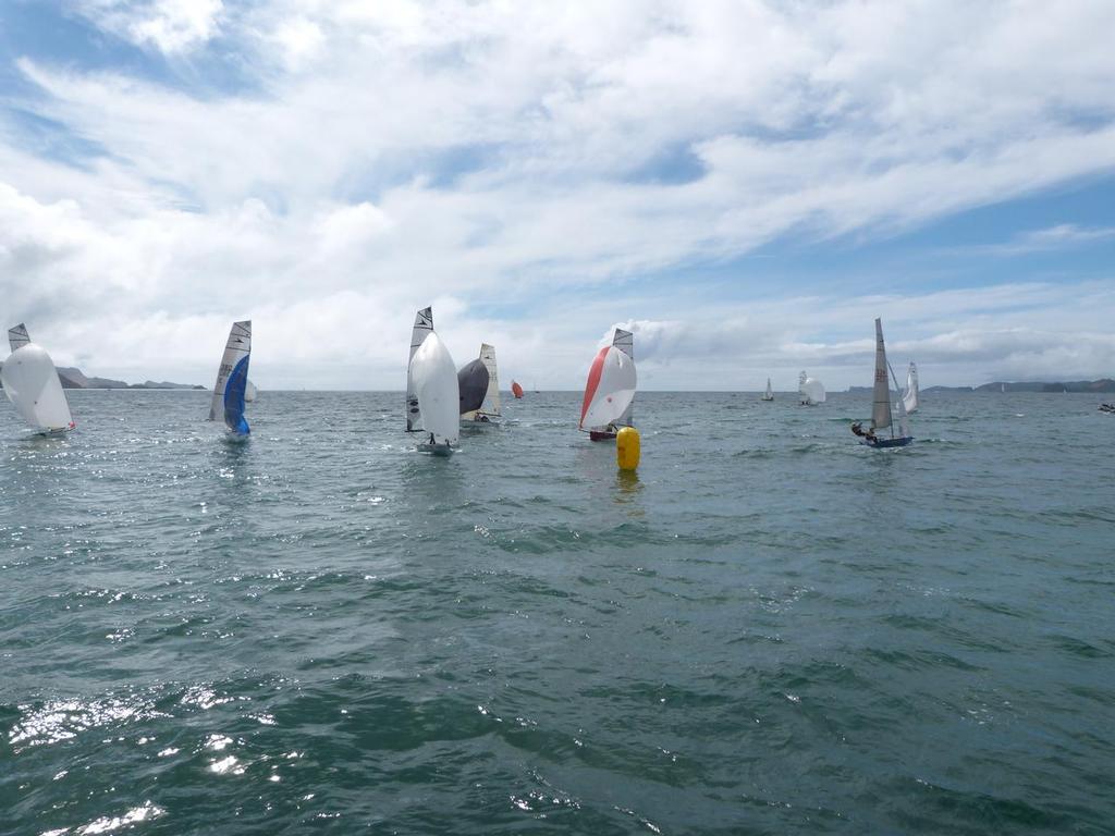 The beautiful sailing water of the Bay of Islands were the venue of the 2013 Javelin Skiff South Pacifics - 2013 South Pacific and New Zealand National Championships photo copyright Antje Muller taken at  and featuring the  class