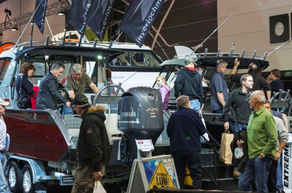 With a massive variety of boats and boating equipment on offer, there were serious buyers for everything on show at the 2013 BIA Melbourne Boat Show. photo copyright Greg Shoemark taken at  and featuring the  class