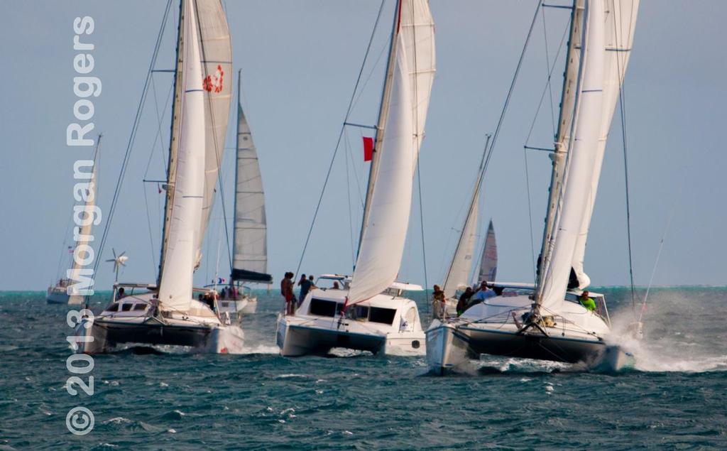 Multi hulls lead the way - Tahiti Pearl Regatta 10th Edition photo copyright Morgan Rogers taken at  and featuring the  class