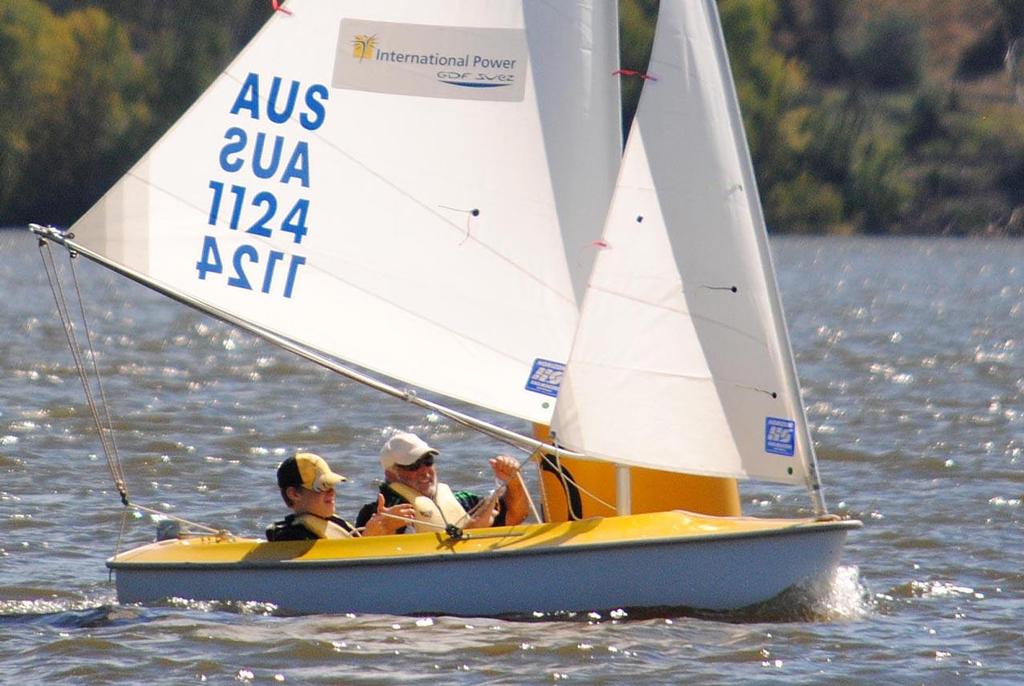 Nicholas Dukes & Bruce James (VIC) took two race wins today to move to third overall - 2013 Australian & Asia-Pacific Access Class Championships photo copyright David Staley - copyright taken at  and featuring the  class