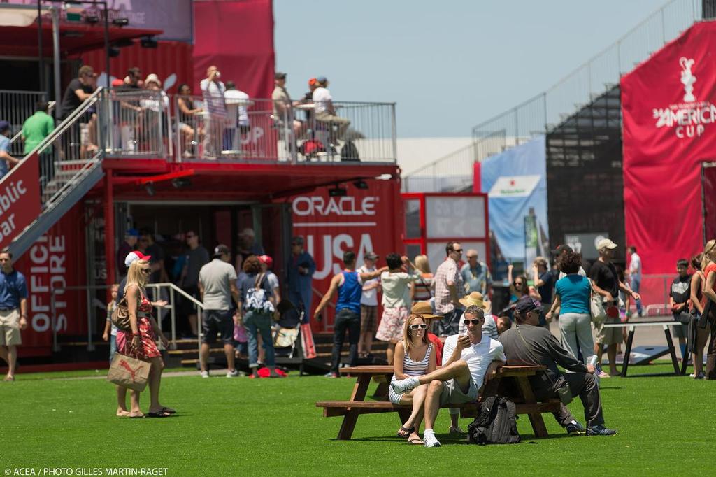 05/07/2013 - San Francisco (USA,CA) - 34th America's Cup - Openning Day at America's Cup Park photo copyright ACEA - Photo Gilles Martin-Raget http://photo.americascup.com/ taken at  and featuring the  class
