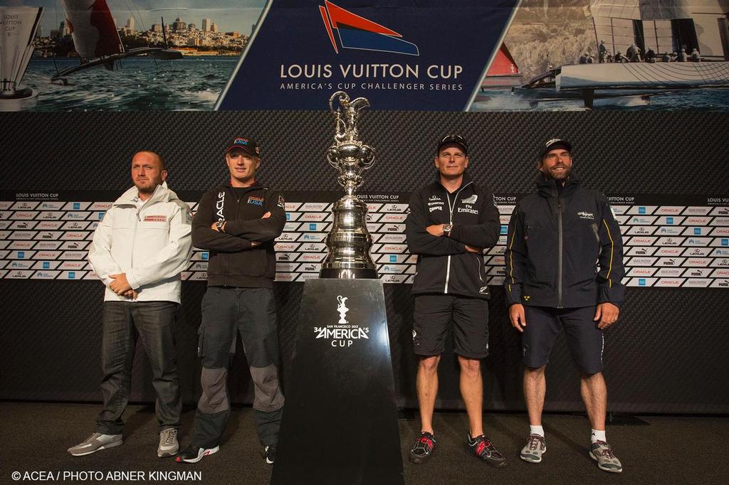 34th America’s Cup - Press Conference with Skippers © Americas Cup Media www.americascup.com