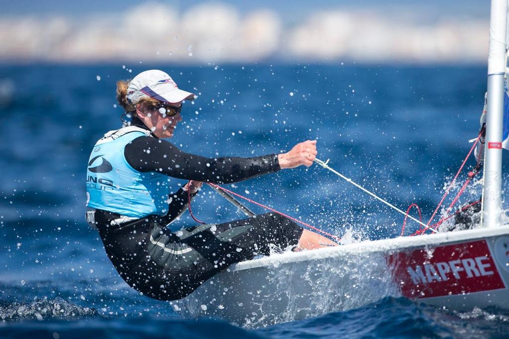 Alison Young, Laser Radial photo copyright  Richard Langdon http://www.oceanimages.co.uk taken at  and featuring the  class