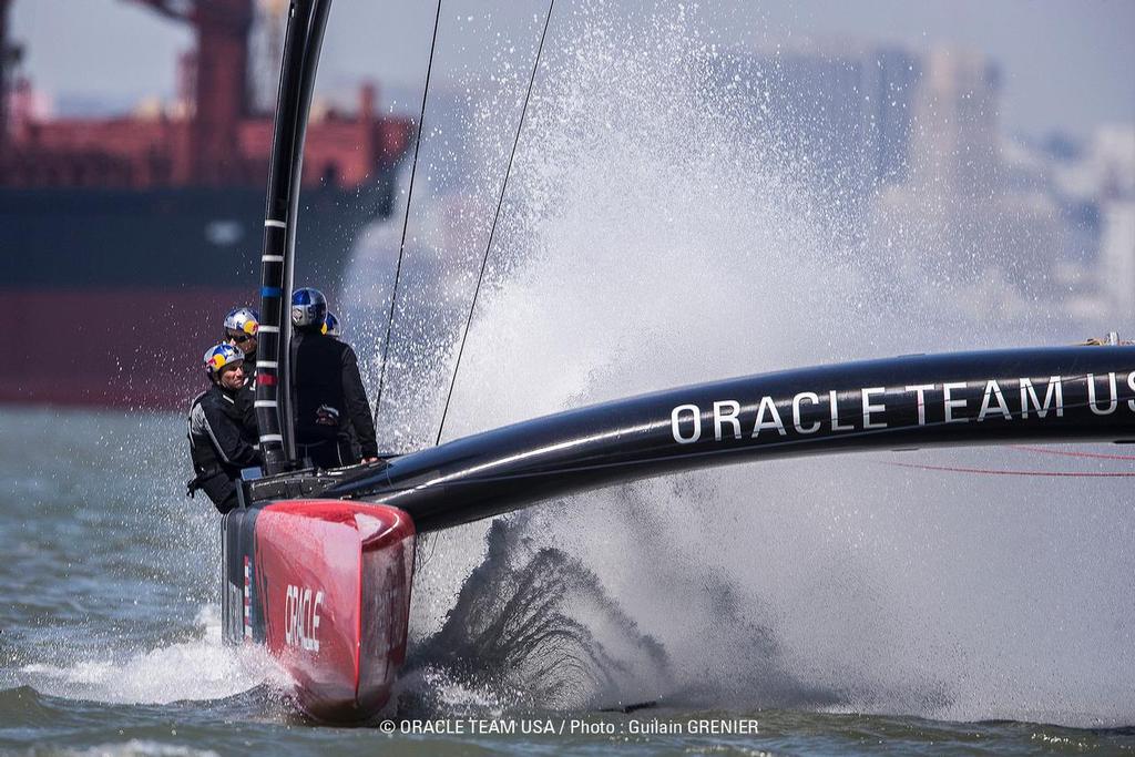 Coutts denies that Oracle Team USA’s second AC72 is a 