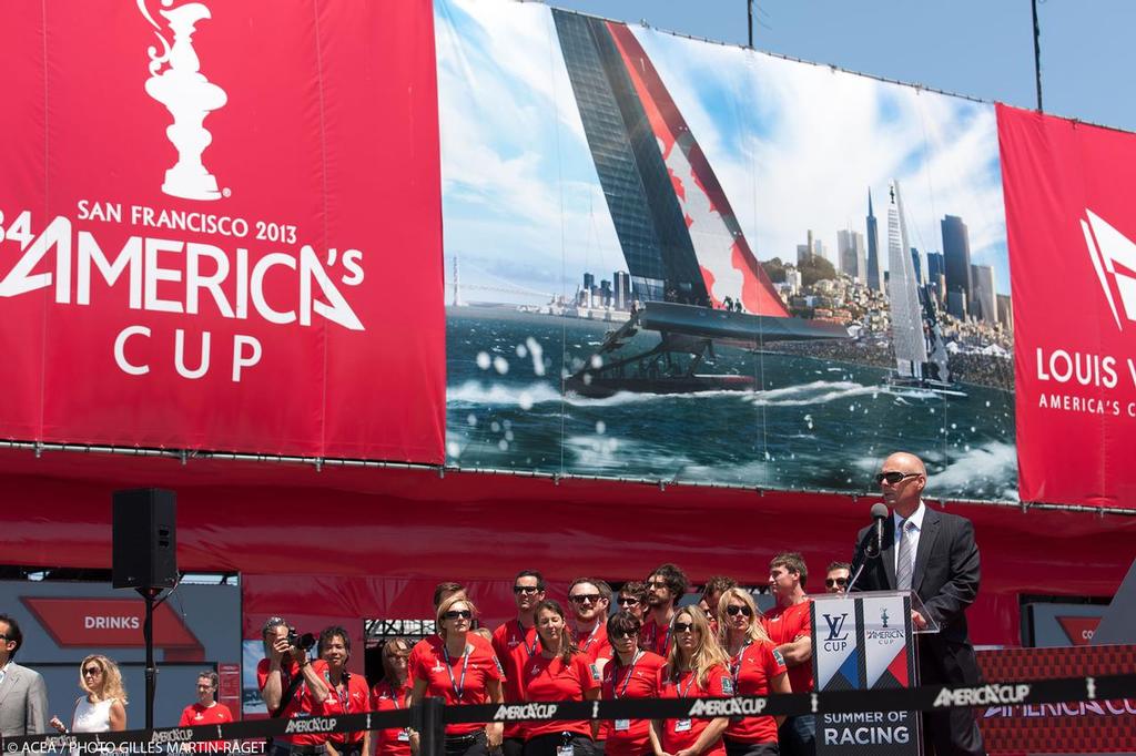 34th America&rsquo;s Cup - Opening Day at America&rsquo;s Cup Park photo copyright ACEA - Photo Gilles Martin-Raget http://photo.americascup.com/ taken at  and featuring the  class
