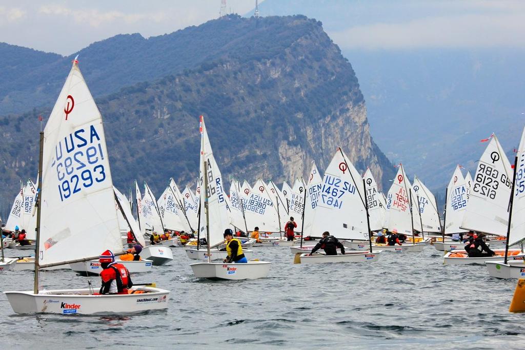 Garda Optimist Meeting 2013 - Day 2 photo copyright Elena Giolai taken at  and featuring the  class