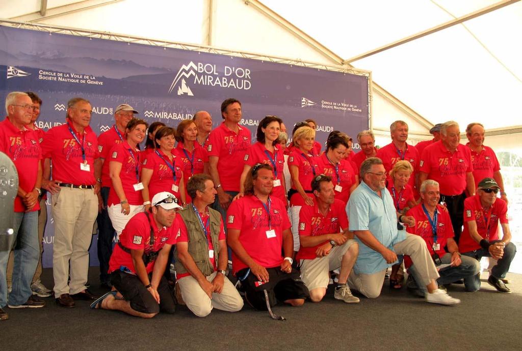 2013 Bol d'Or Mirabaud - The organizing committee photo copyright Jean Philippe Jobé taken at  and featuring the  class