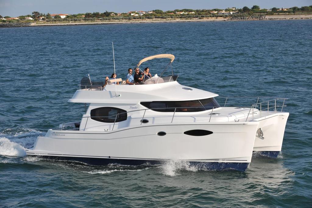 Summerland 40 power catamaran photo copyright Multihull Solutions http://www.multihullsolutions.com.au/ taken at  and featuring the  class