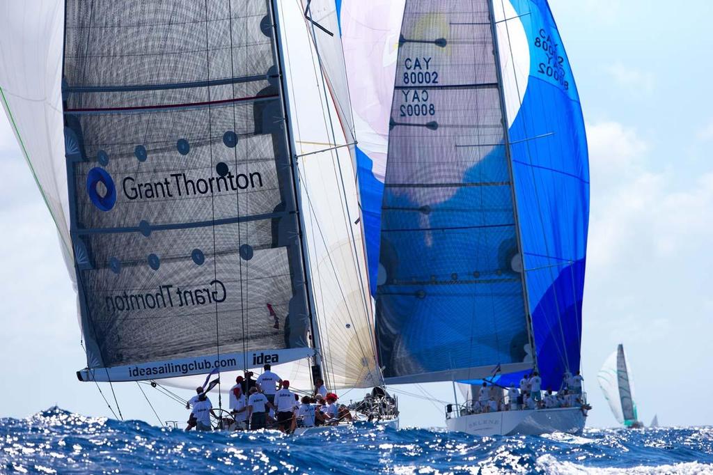 Maxi / Racing Class: Selene racing at Les Voiles de Saint Barth 2013 photo copyright Christophe Jouany / Les Voiles de St. Barth http://www.lesvoilesdesaintbarth.com/ taken at  and featuring the  class