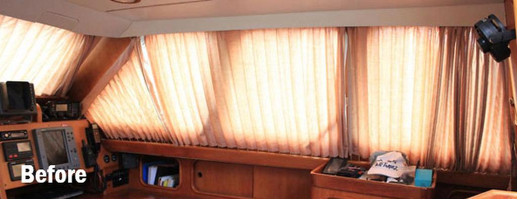 Savaras, wheelhouse interior - before being fitted by Oceanair photo copyright SW taken at  and featuring the  class