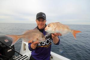 Snapper are plentiful on offshore reefs. photo copyright Jarrod Day taken at  and featuring the  class