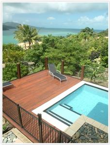 Enjoy the private pool that Whitsunday Views 1 has to offer! photo copyright Kristie Kaighin http://www.whitsundayholidays.com.au taken at  and featuring the  class