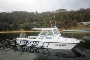 To get offshore you do need a reliable vessel such as this one owned by Lakes Entrance Charters. photo copyright Jarrod Day taken at  and featuring the  class