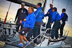 Skipper Alberto Rossi and the Enfant Terrible team are coming off an impressive victory at the Farr 40 East Coast Championship. - Farr 40 Class at New York Yacht Club Annual Regatta photo copyright Sara Proctor http://www.sailfastphotography.com taken at  and featuring the  class