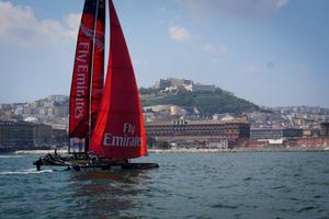 164238 582908748400848 1748393950 n - Emirates Team NZ - Coastal Race, Naples Italy photo copyright Hamish Hooper/Camper ETNZ/Volvo Ocean Race taken at  and featuring the  class