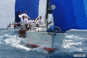 Winner: CSA 1, Kuankun, Soto 48, Eduardo Wong Lu Vega (Peru)  - Antigua sailing week 2013 photo copyright Tim Wright taken at  and featuring the  class