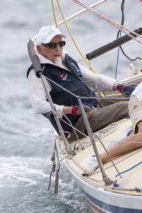 At 90 yrs of age John Walker will be at the helm of Impeccable in Sunday&rsquo;s Great Veteran&rsquo;s race photo copyright  Andrea Francolini Photography http://www.afrancolini.com/ taken at  and featuring the  class