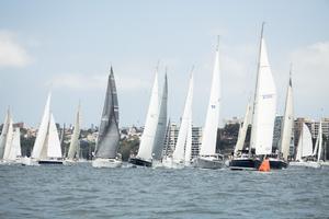 Biggest fleet ever for the Vicsail Beneteau Cup on Sydney Harbour photo copyright Creating Demand taken at  and featuring the  class