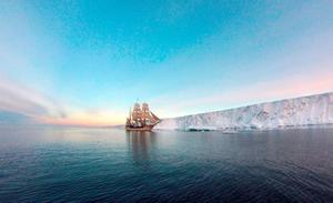 Europa in Antarctica photo copyright  SW taken at  and featuring the  class