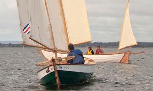 Gaff-rigged and traditional boats are found in the Association photo copyright  SW taken at  and featuring the  class